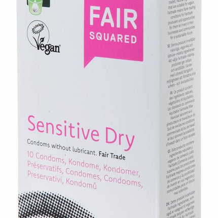 Sensitive Dry eco condooms zonder glijmiddel