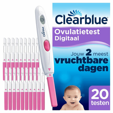 Ovulatietest - digitale houder en 20 testen