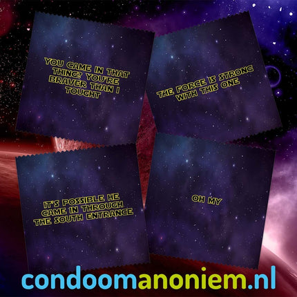 Star Wars condooms - 23 condooms met herkenbare uitspraken