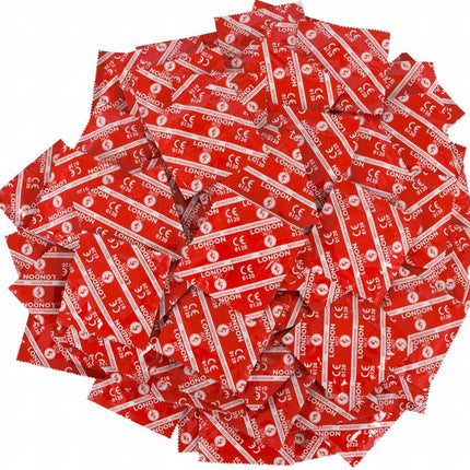London Red 100 condooms