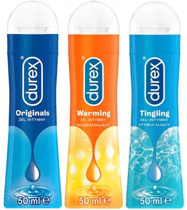 Play Trio (Sensitive, Tingle, Warming) 3 x 50ml