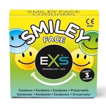 Smiley Face condooms met ruimere top