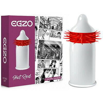 Red Hot  stimulating condom
