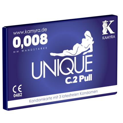 Unique C.2 Pull latexvrije condooms - 3 stuks