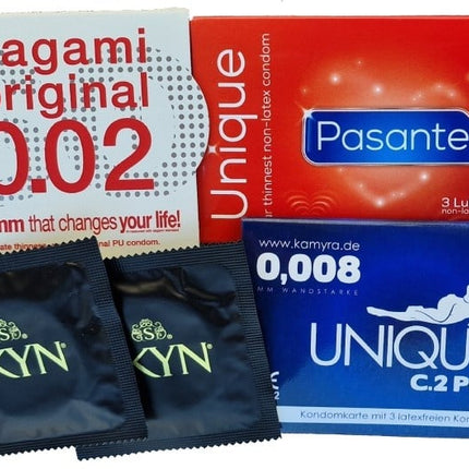 Latexvrij probeerpakket (8 condooms)