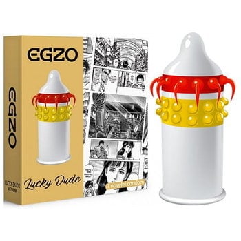 Lucky Dude stimulating condom