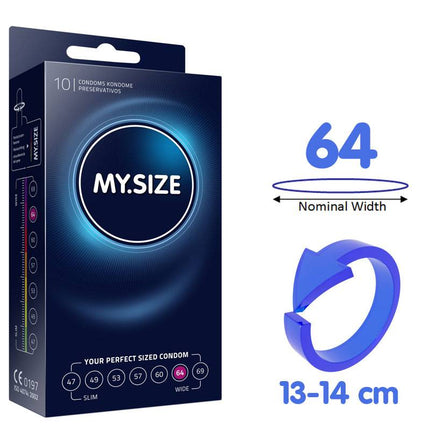 PRO 64mm - ruimere XXL condooms