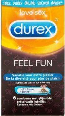 Feel Fun - 6 condooms assortiment