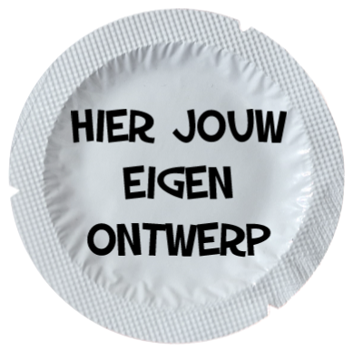 Ronde Condooms bedrukken met eigen foto