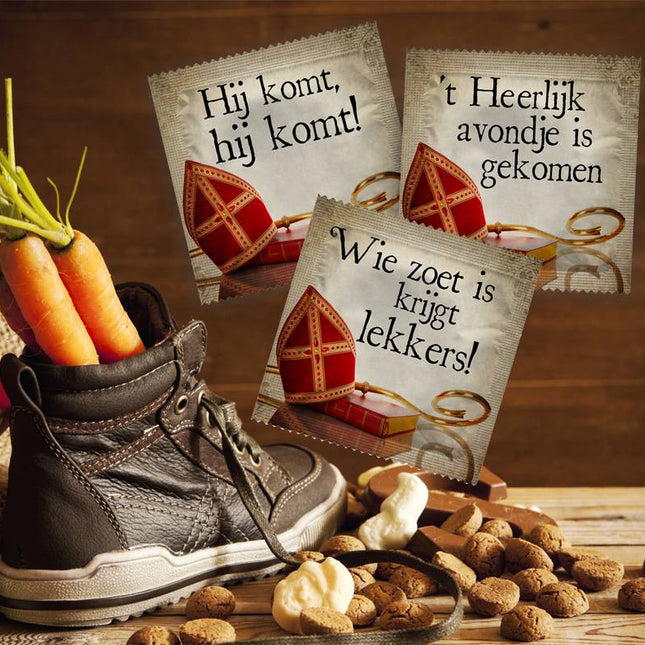 3 Sinterklaas condooms ondeugende surprise