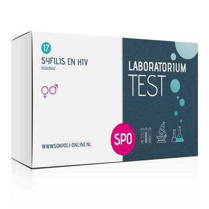 Syfilis en HIV test - professionele laboratorium test