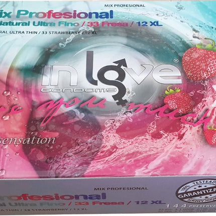 Mix Professional 144 condooms - grootverpakking