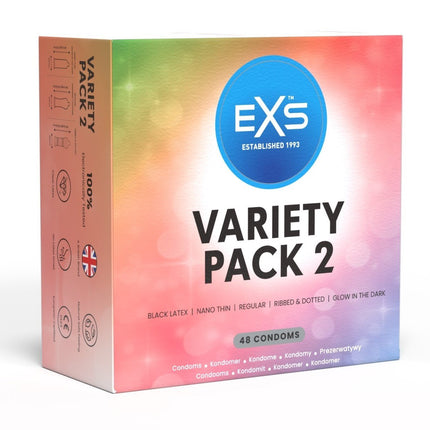 Variety Pack 2 - assortiment 48 condooms